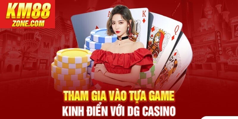 KM88 liên hợp với vô số sảnh cược casino chất lượng