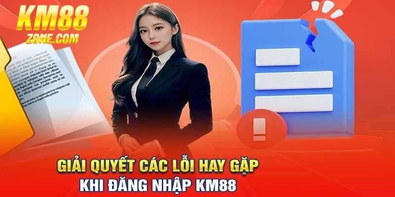 Những lỗi rất hay gặp khi truy cập vào KM88
